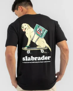 Frothies Slabrador T-Shirt Black Clearance