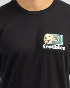 Frothies Slabrador T-Shirt Black Clearance