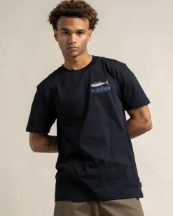 Quiksilver Slack Tide T-Shirt Black Hot