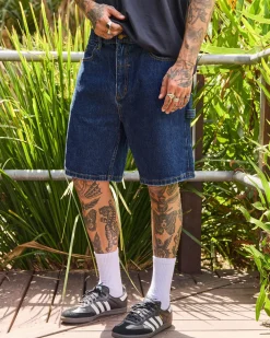 Thrills Slacker Denim Shorts Rinsed Ink Outlet