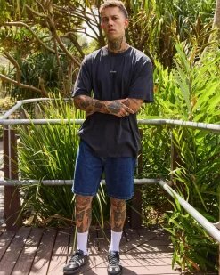 Thrills Slacker Denim Shorts Rinsed Ink Outlet