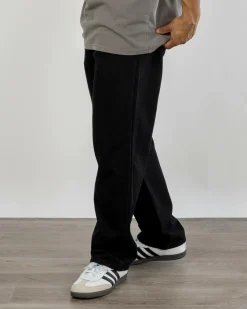 Wrangler Slacker Relaxed Straight Jeans Steele Black Clearance