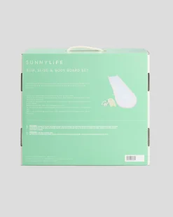Sunnylife Slip, Slide and Body Board Set Multi New