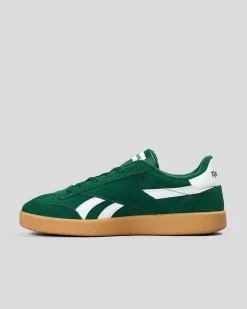 Reebok Smash Edge Shoes Dark Green/white/gum Outlet