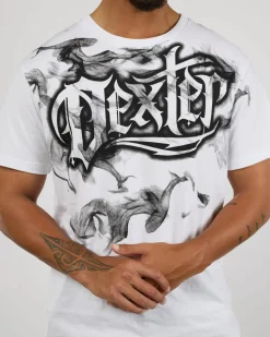 Dexter Smoke T-Shirt White Clearance