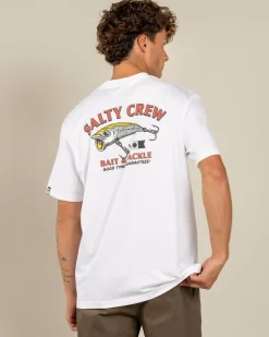 Salty Crew Snag It Classic T-Shirt White Outlet