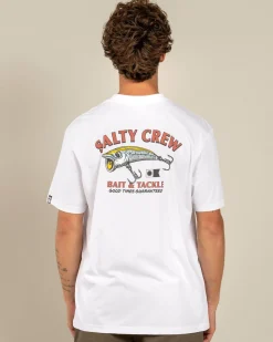 Salty Crew Snag It Classic T-Shirt White Outlet