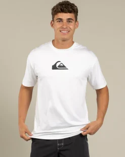 Quiksilver Solid Streak Short Sleeve Surf T-Shirt White Online