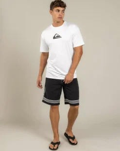 Quiksilver Solid Streak Short Sleeve Surf T-Shirt White Online