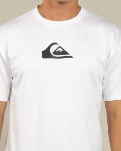 Quiksilver Solid Streak Short Sleeve Surf T-Shirt White Online