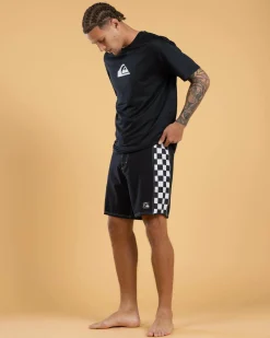 Quiksilver Solid Streak Short Sleeve Surf T-Shirt Black