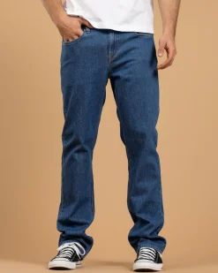 Volcom Solver Modern Fit Jeans Bold Blue Sale
