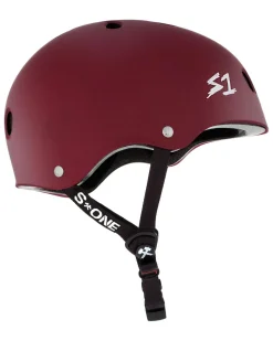 Trinity Distributions S-One Lifer Helmet Maroon Matte New