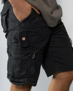 Element Source Cargo Shorts Off Black Discount