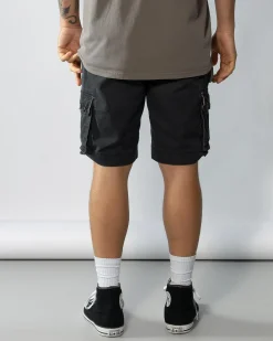 Element Source Cargo Shorts Off Black Discount
