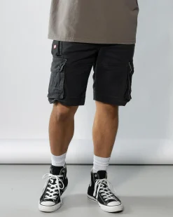 Element Source Cargo Shorts Off Black Discount