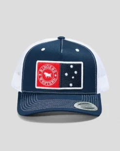 Ringers Western Southern Son Trucker Cap Navy Outlet