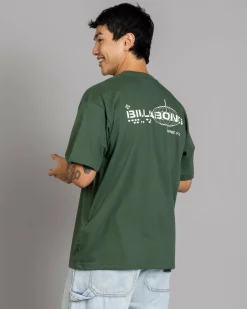 Billabong Spec 73 T-Shirt Dark Forrest Discount