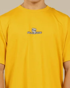 Billabong Spec Dotcom T-Shirt Yellow Hot