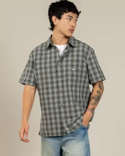 Billabong Spec Mogul Short Sleeve Shirt Dark Forest Outlet