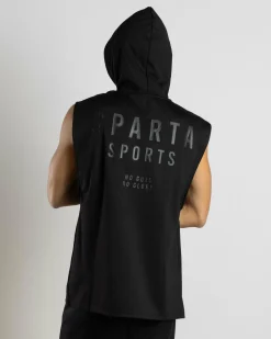 Sparta Spectacle Hooded Muscle Tank Black Online
