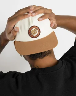 Santa Cruz Speed MFG Dot Patch Cap Off White New