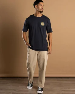 Santa Cruz Speed MFG Dot Puff T-Shirt Navy Discount