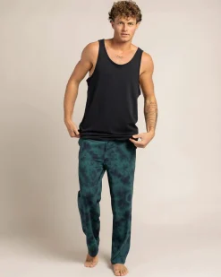 Lucid Spill Pyjama Pants Mint Mottle Outlet
