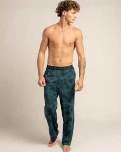 Lucid Spill Pyjama Pants Mint Mottle Outlet