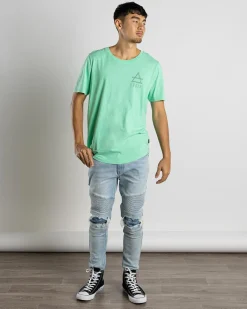 Lucid Spire T-Shirt Mint Acid Best