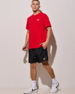 Nike Sportswear Club T-Shirt University Red/white New