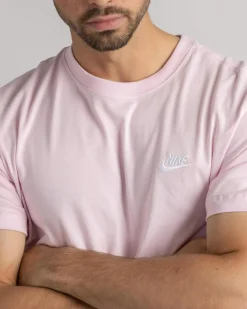 Nike Sportswear Club T-Shirt Pink Foam/white Best