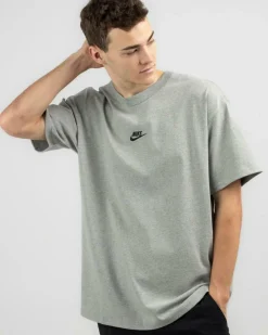 Nike Sportswear Premium Essential T-Shirt Dk Grey Heather New