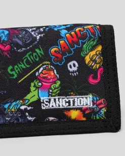Sanction Squad Tri-Fold Wallet Black Online