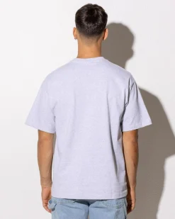 Element Square Logo T-Shirt Mid Grey Heather Sale