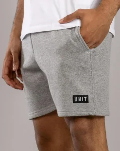 Unit Stack Track Shorts Grey Marle Clearance