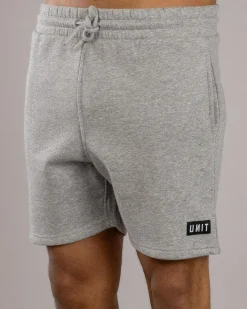 Unit Stack Track Shorts Grey Marle Clearance