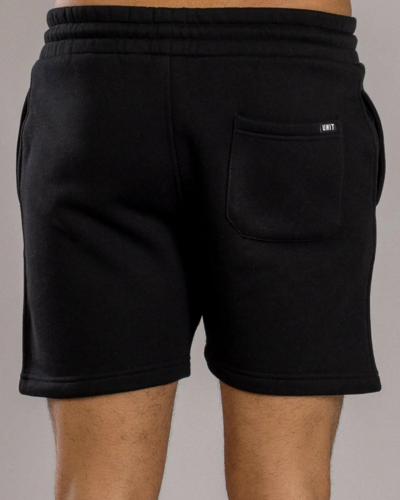 Unit Stack Track Shorts Black Discount