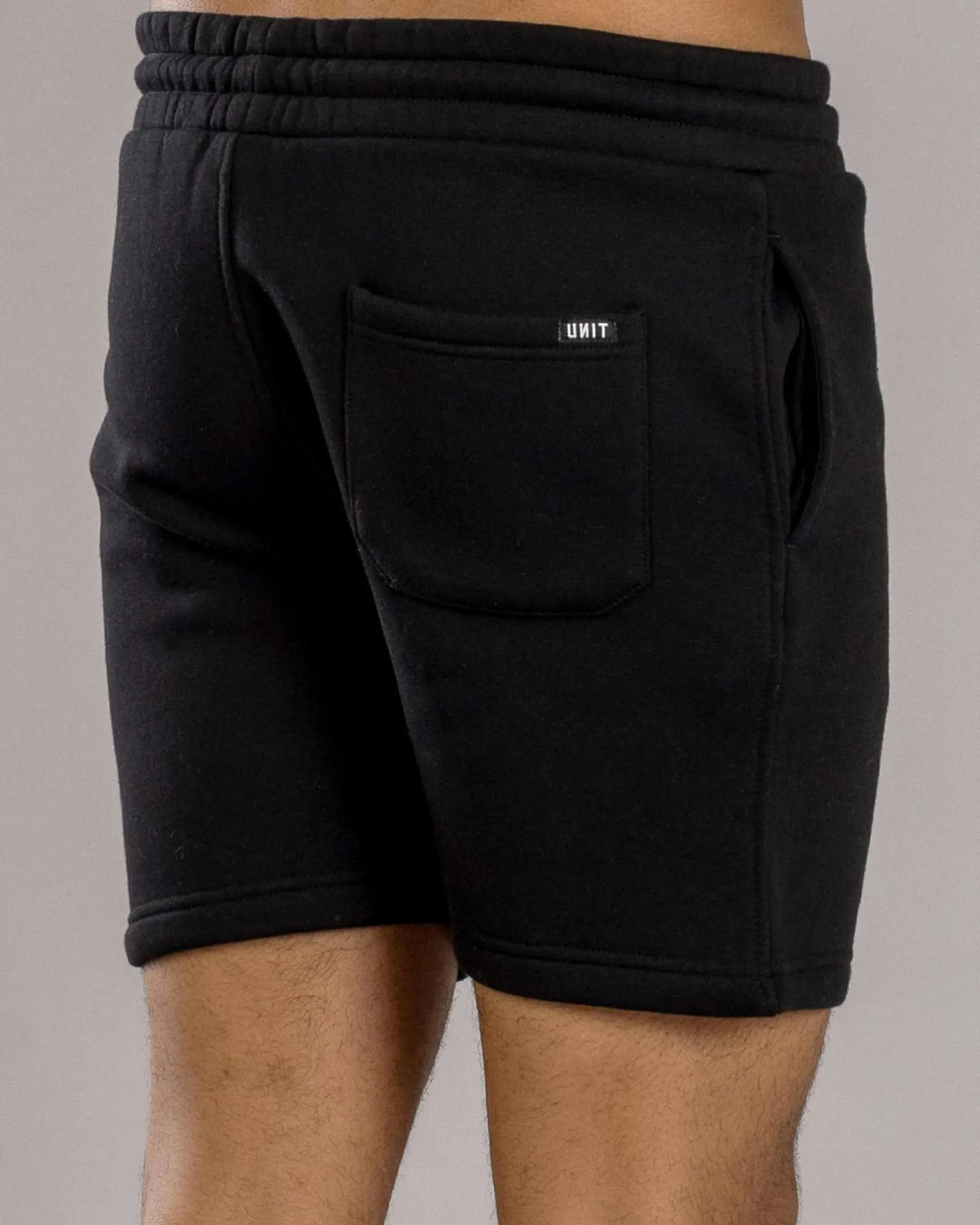 Unit Stack Track Shorts Black Discount