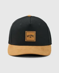 Billabong Stacked Snapback Cap Black/tan Outlet