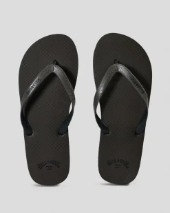 Billabong Stacked Thongs Dark Brown Discount