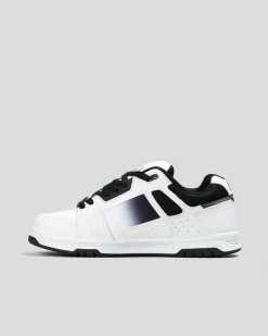 DC Shoes Stag Shoes Black/white Fade New