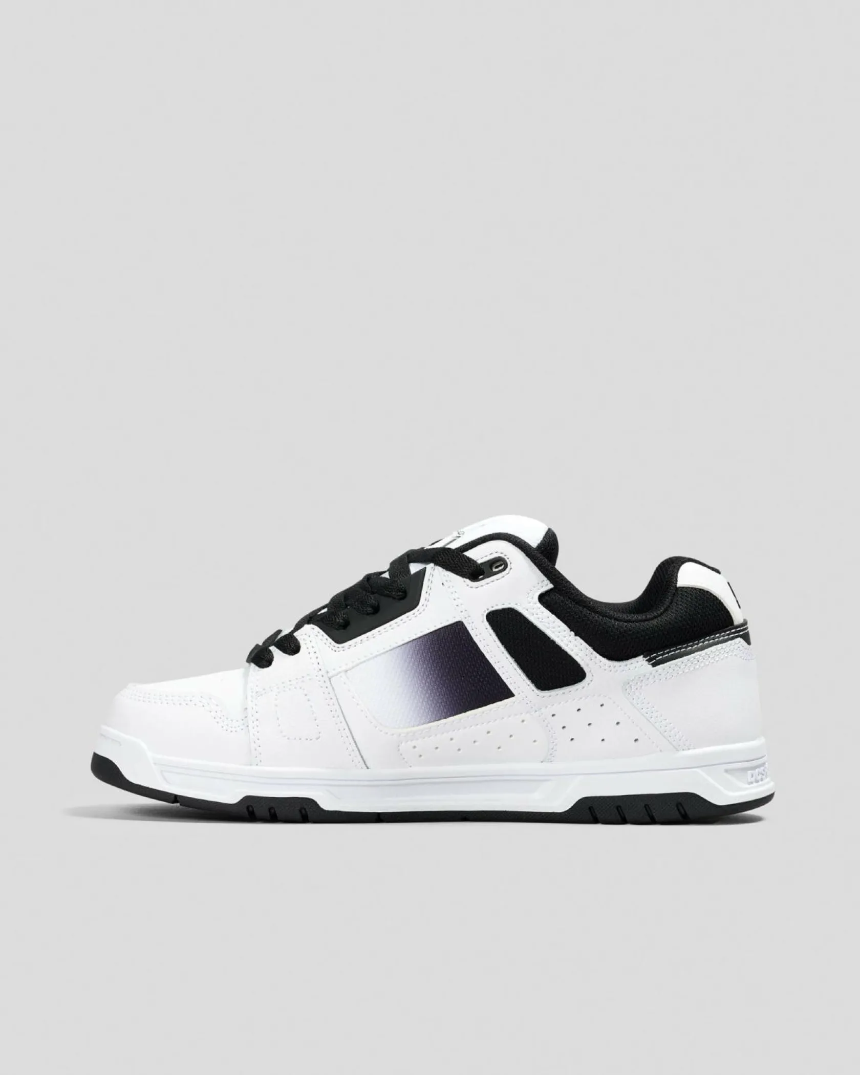 DC Shoes Stag Shoes Black/white Fade New
