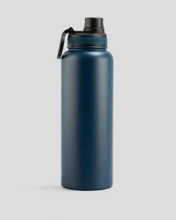 Oasis Stainless Steel 1.1L Challenger Drink Bottle Navy New