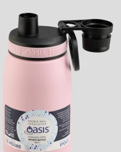 Oasis Stainless Steel 780ml Sports Drink Bottle Pink Best