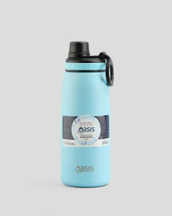 Oasis Stainless Steel 780ml Sports Drink Bottle Blue Discount