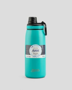 Oasis Stainless Steel 780ml Sports Drink Bottle Turquoise New