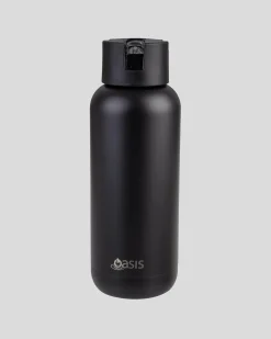 Oasis Stainless Steel Moda Drink Bottle Black