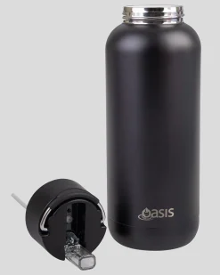 Oasis Stainless Steel Moda Drink Bottle Black