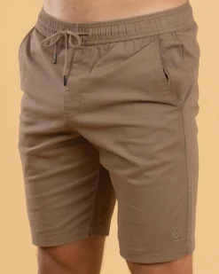 Lucid Stand Walk Shorts Dark Sand